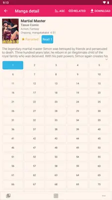 Manga Reader - Comic Reader android App screenshot 7